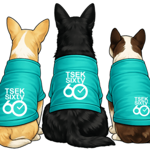 Snuffelgat Turquoise Dog Shirts – Tsek Sixty Collection